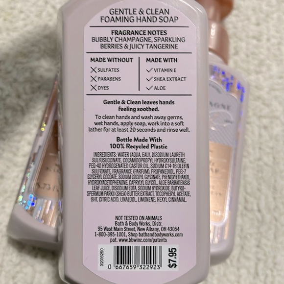 NEW- Bath & Body Works. 3 Champagne Toast - Picture 3 of 3